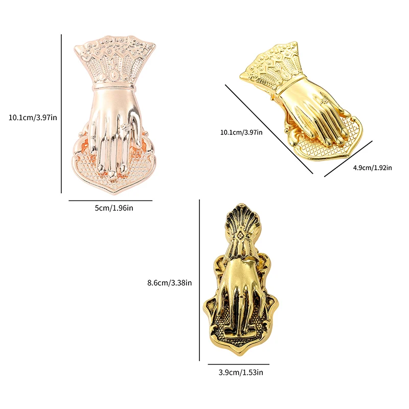 Vintage Exquisite Lady Hand-shaped Decoration Clip Bill Clip Travel Note Clip Creative Journal Tools Student Supplies Stationery