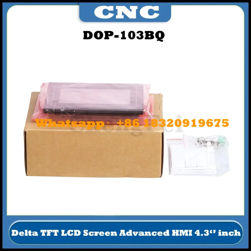 CNC Delta DOP-103BQ HMI-Touchscreen 4,3 Zoll 480*272 Human Machine Interface Display Ersetzen Sie DOP-B03S210 DOP-B03S211