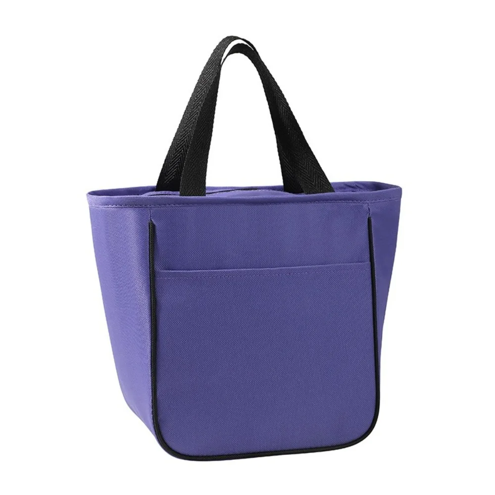 حقيبة غداء عصرية متعددة الوظائف حرارية ذات سعة كبيرة مقاومة للماء حقيبة معزولة سميكة للسفر والنزهات صندوق غداء في الهواء الطلق #1