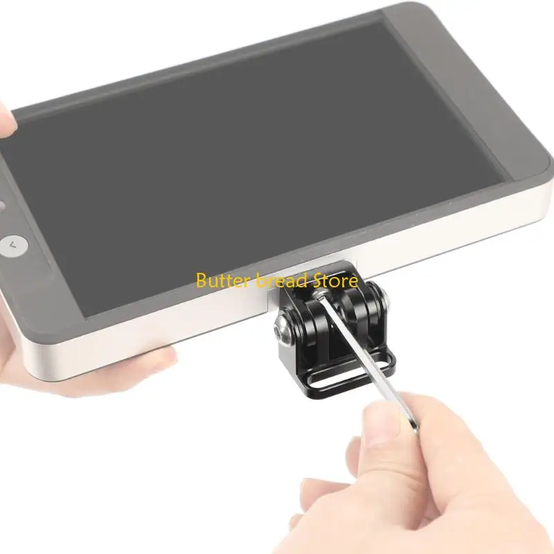 حامل دعم مفيد W89C قابل للتعديل لـ 700 سلسلة شاشة الألومنيوم مع قوس قفص مع 1/4in سهولة التثبيت