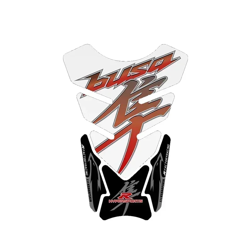 For GSX1300R GSXR1300 Motorcycle Tank Pad Protector 3D Gel Sticker Decal GSXR 1300 - 2 Motor