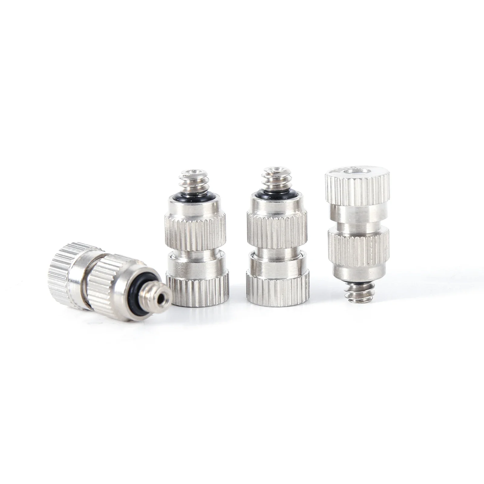 Nickel-plated brass spray nozzles