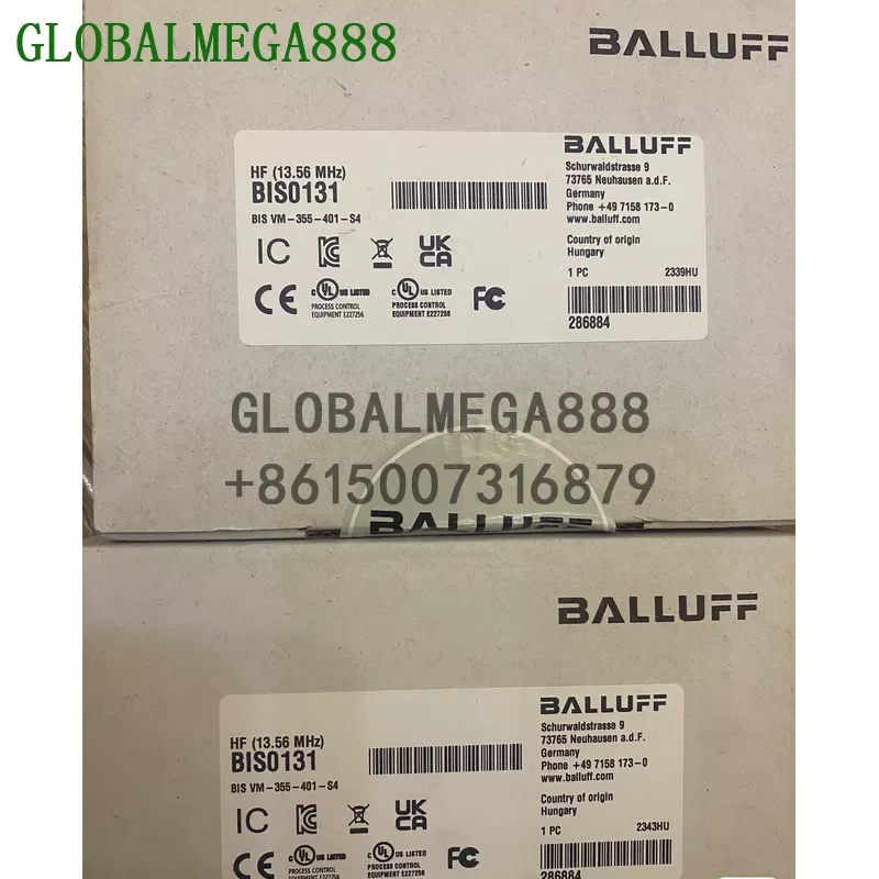 BIS0131 High-Frequency Read/Write Head, Model BIS VM-355-401-S4，Brand New Spot Goods, Large Inventory
