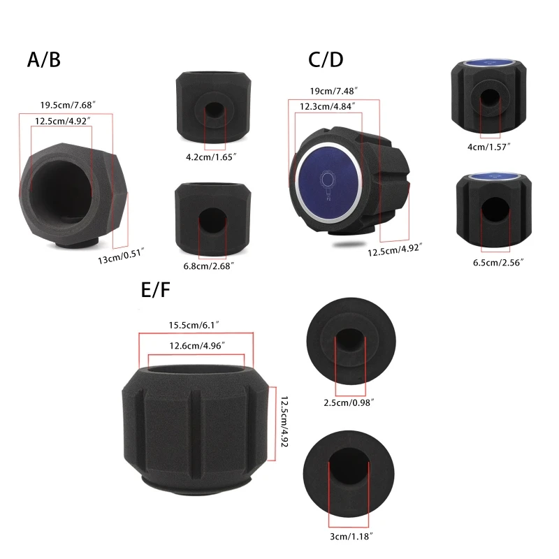 Ruído profissional do filtro do PNF dos pára-brisas do microfone-cancelar fácil instala a cabine vocal portátil do isolamento da gravação