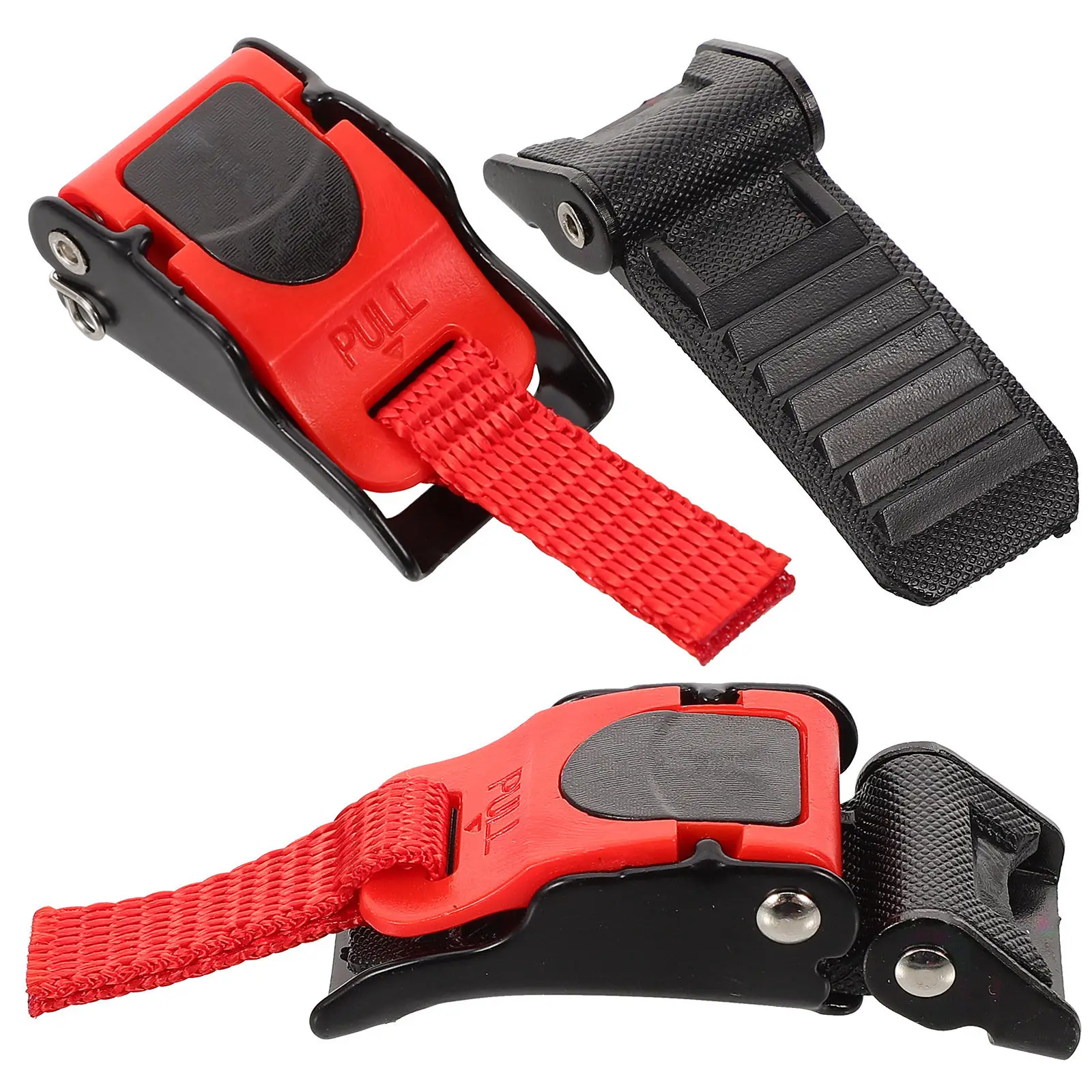 2Pcs Buckle Clips For Motorcycle Riding Winter Motorcycle Gear Quick Release Kit Helmets Stainless Steel PP Material