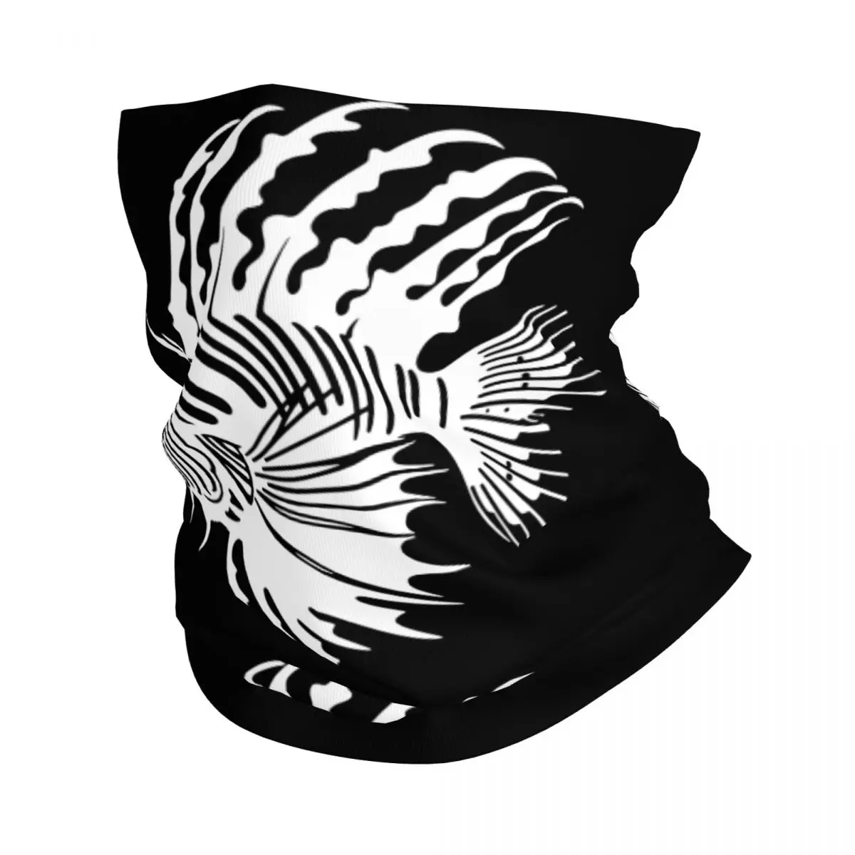 Lionfish Marine Fish Thin Wrap Scarf Bandana Neck Gaiter Face Cover Headband