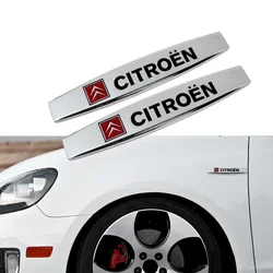 Car Rear Trunk Stickers Side Emblem Badge Decal Vehicle Exterior Accessories For Citroen C1 C4 Cactus C3 Berlingo C5 Saxo