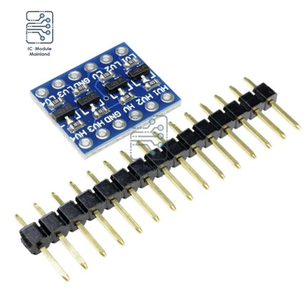 1/20 PCS 4 Channel IIC I2C Logic Level Converter Bidirectional Module Safe Step-Down 3.V to 5V Converter for Arduino