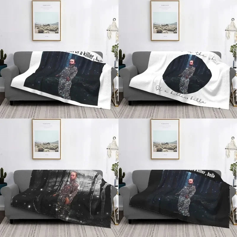 

Sofa Fleece Robert Pattinson Throw Blanket Warm Flannel This Is The Skin Of A Killer Bella Blankets for Bed Home Sofa Quilt