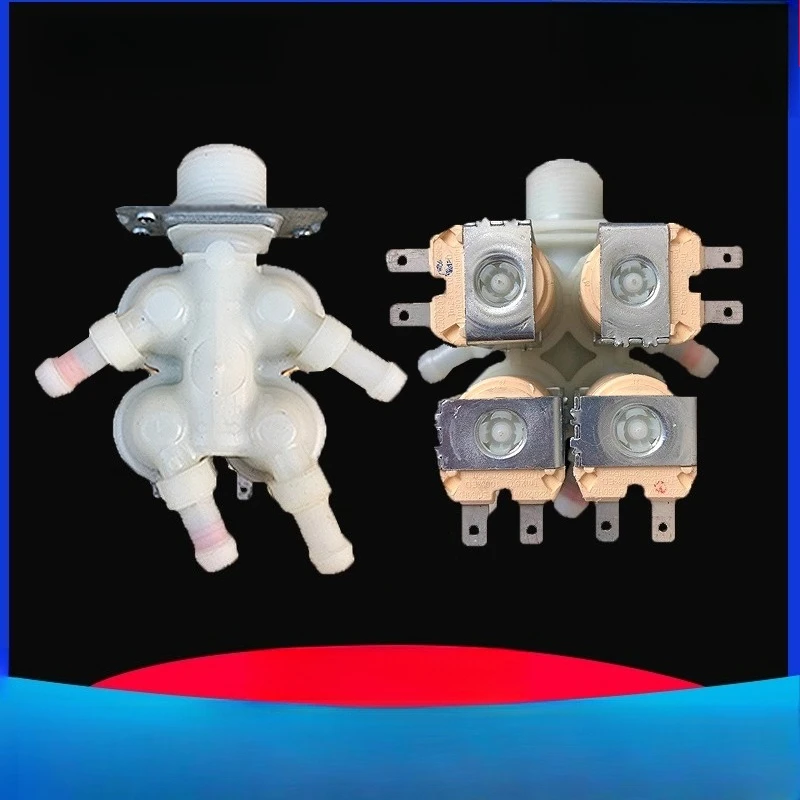 For LG Drum Washer 5220FR2008M= 5220FR2008G Water inlet solenoid valve 1 in 4 out control valve A12255DS