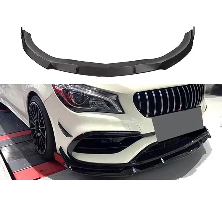 

High Quality W117 CLA220 CLA45 Modified B Style Front Lip for CLA Class 2013-2019