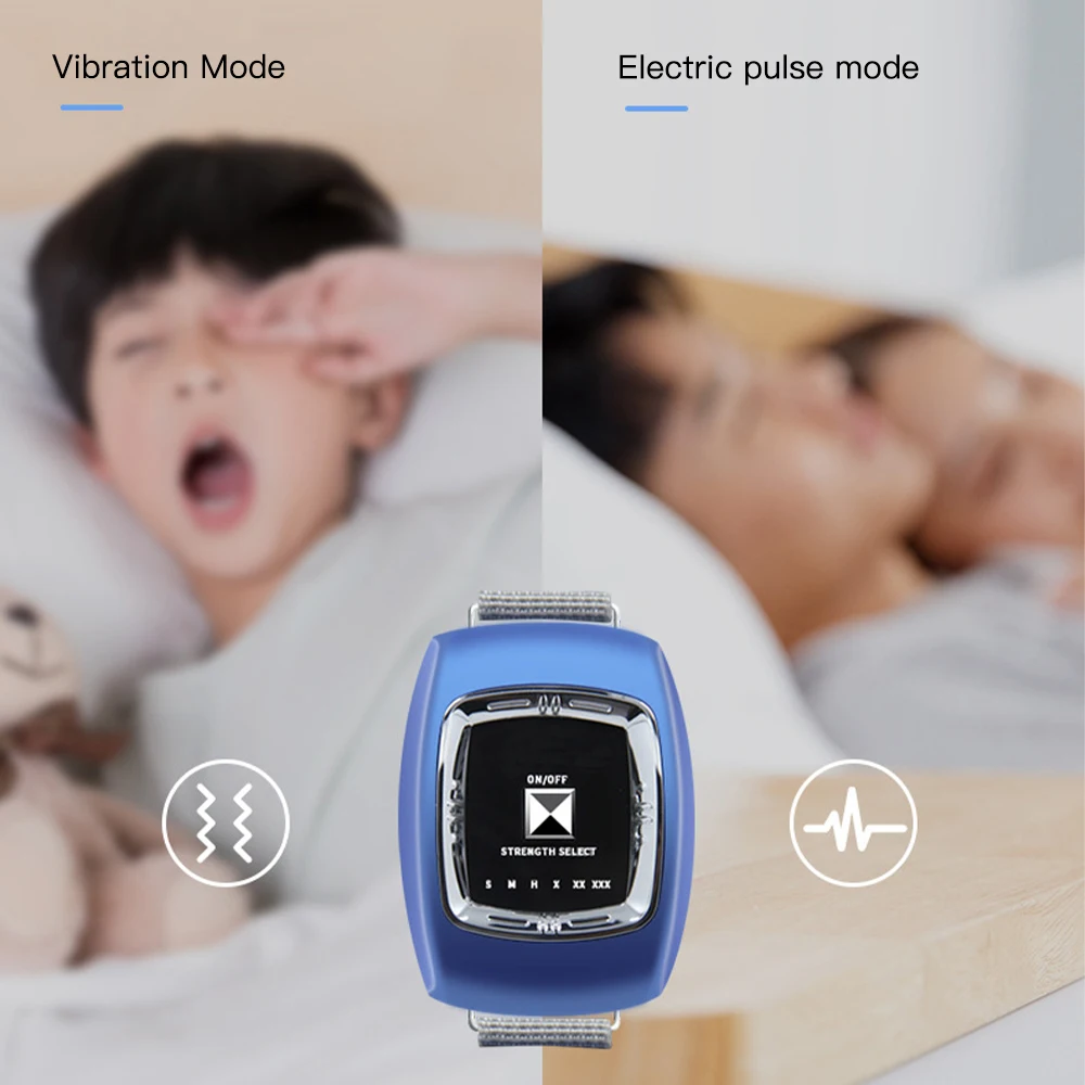 Electric Anti Snore Device Wrist Watch Anti-Snoring Pluse Sleeping Aid Help Sleep Solution Stop Snoring Intelligent Apnea Guard