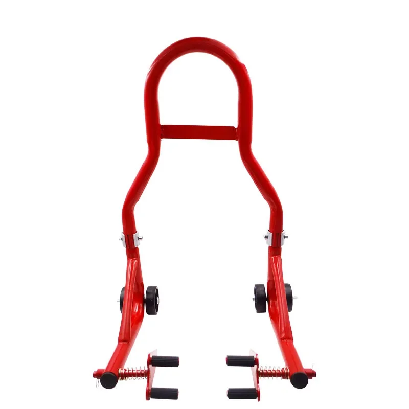 Motorcycle maintenance lifting bracket pair of loading lifting combination tool rack
