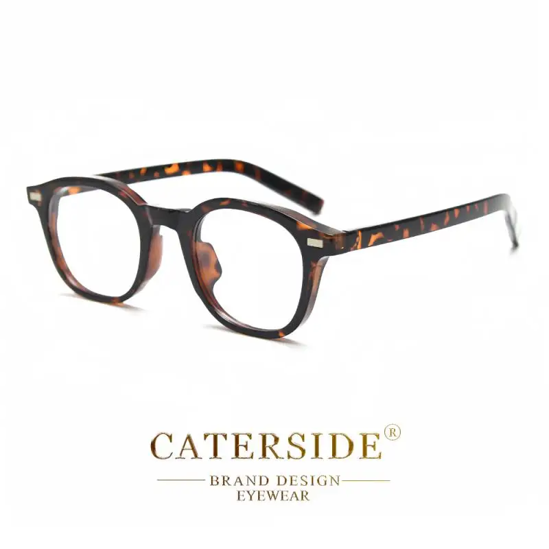 Caterside Vintage Quadratische Plain Glas Brille Männer Frauen TR90 Rahmen Hohe Qualität Brillen Transparente Linsen Business Anzug – Detail 10