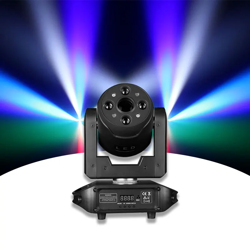 120W Multifunctional Moving Head Light Mixed Wash Laser Pattern Stage Light For DJ Disco KTV Nightclub Events