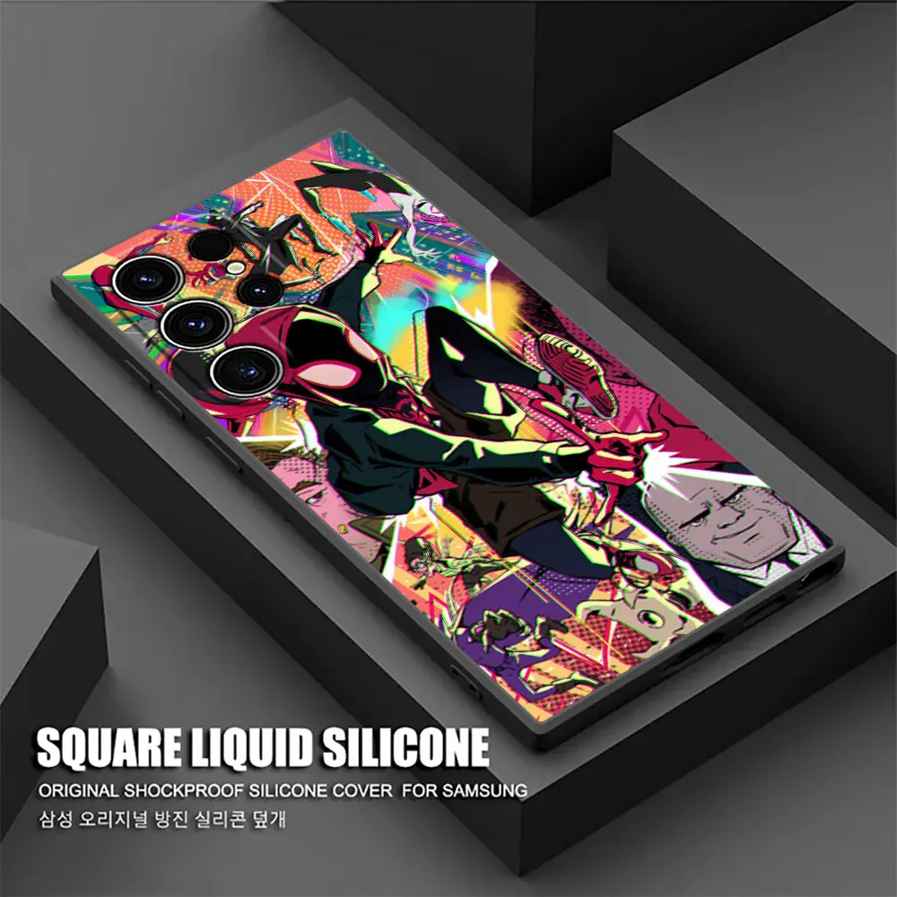 Spiderman Spider-Gwen Marvel Phone Case for Samsung Galaxy S26 S25 Ultra S24 S23 Ultra S22 Plus S21 5G S20 S21 FE S26 Soft Funda view 6