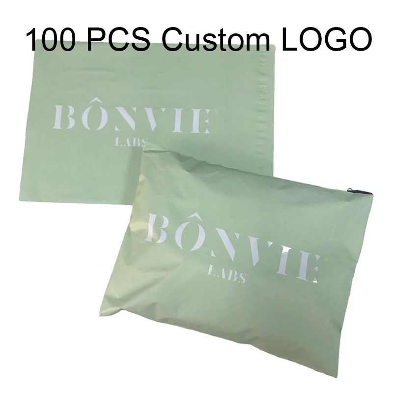 High Quantity Custom Logo Printing Eco-Friendly Biodegradable Poly Express Parcel Mailer Shipping Bags for Clothing