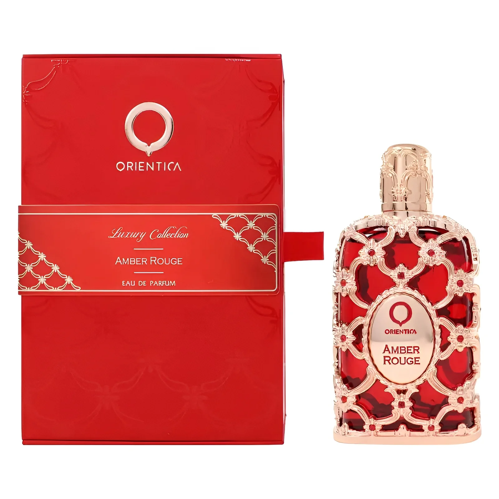

Orientica Royal Amber Rouge Perfume | Unisex Eau de Parfum with Oud, Saffron & Rose | Long Lasting Luxury Arabian Scent, 80ml S
