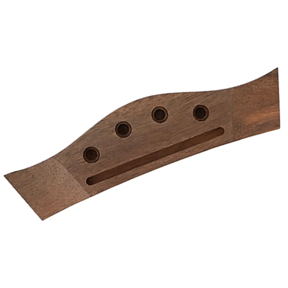 Langlebige, robuste Gitarrenbrücke, akustisches 4-saitiges Ersatzteil, hohe Härte, praktisches Zubehör, Gitarrenbrücke