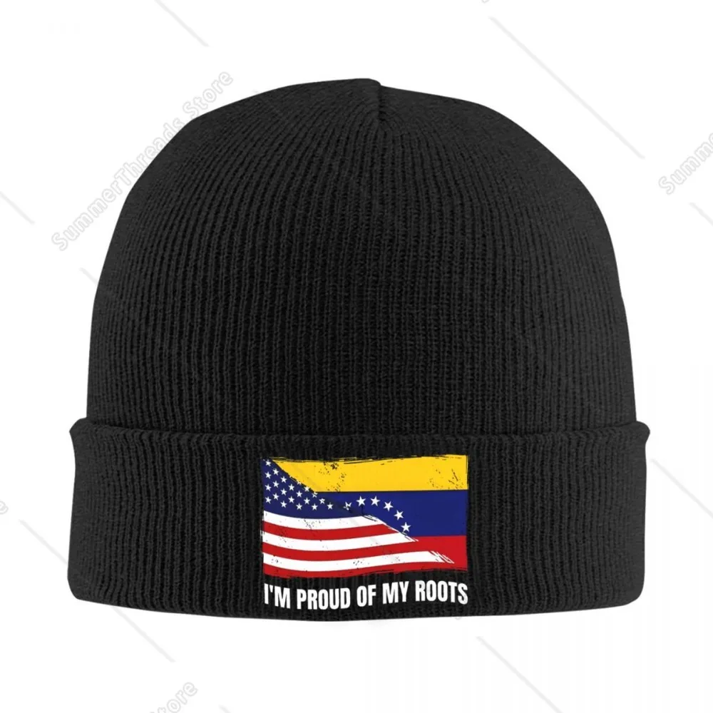 Proud Venezuela Flag Hat Autumn Winter Beanie Fashion Friend Venezolano Caps Female Male Acrylic Bonnet