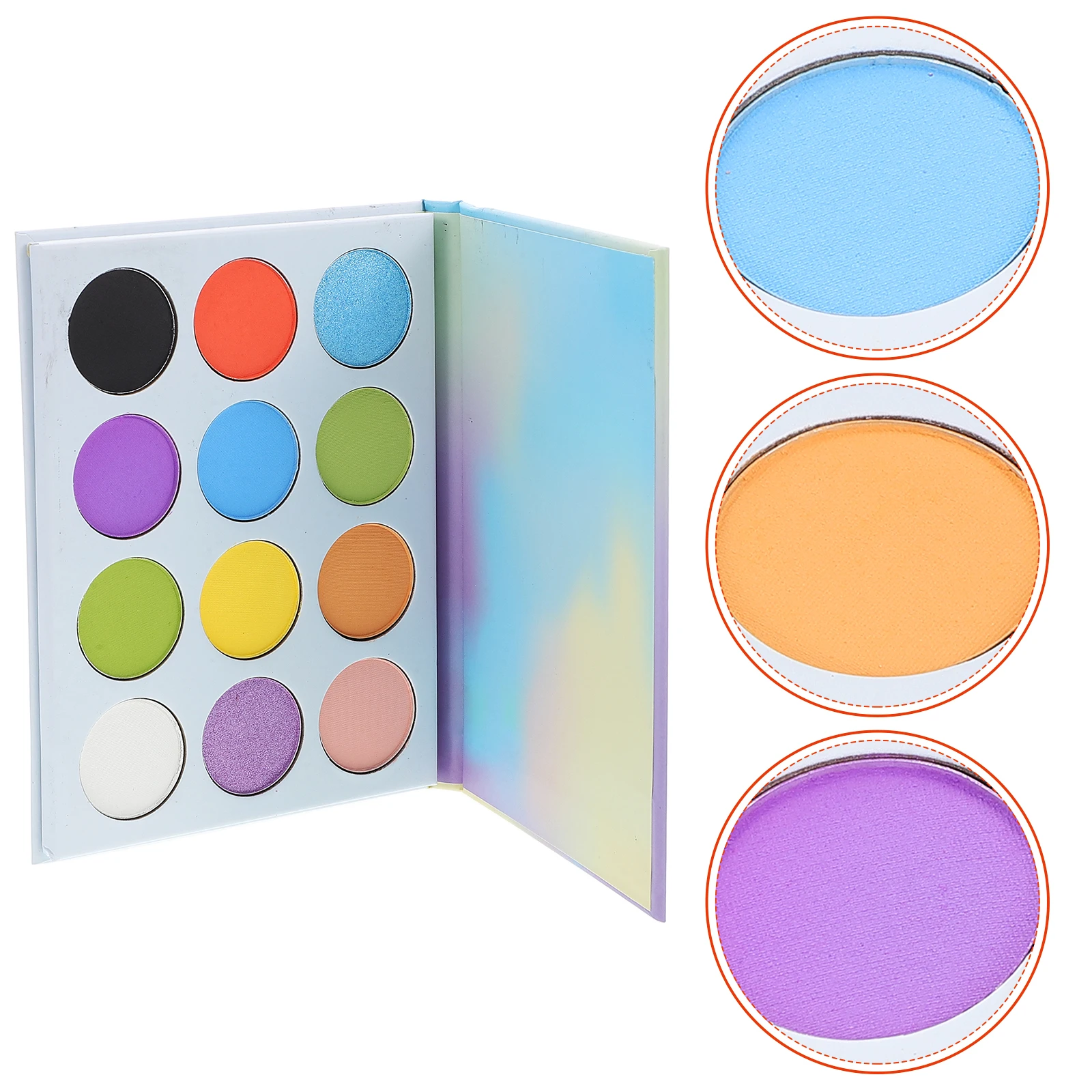 

Small Eyeshadow Palette Colorful Matte Glitter Combination Long-Lasting Makeup Eye Shadow for Girls Women Eye Shadow