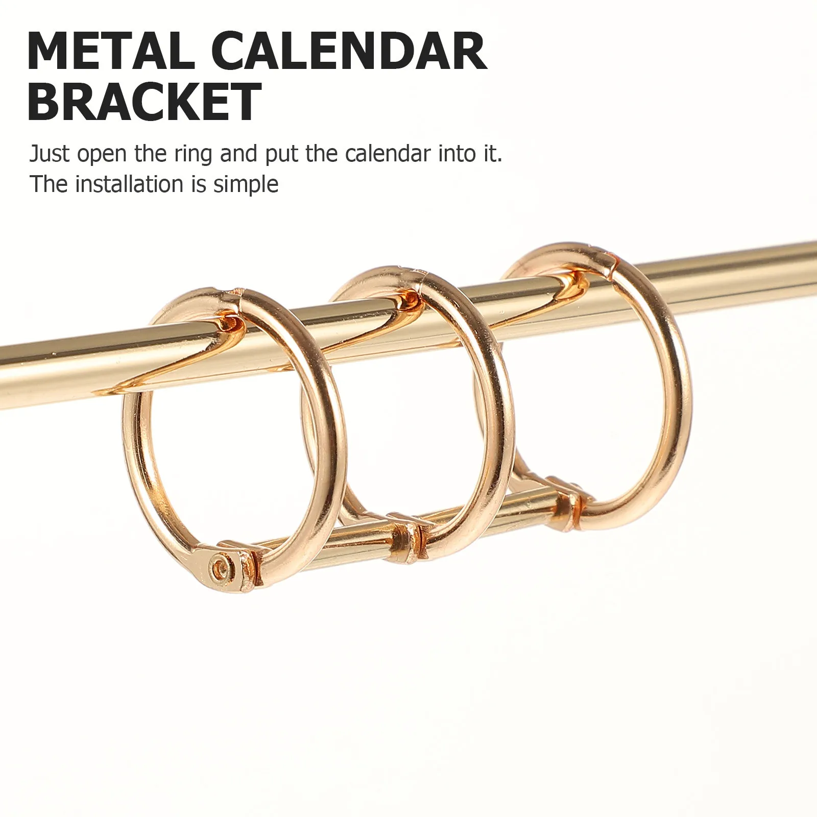 

Desk Calendar Bracket Iron Tabletop Standing Flip Calendar Holder Rack for Home Office Desktop Decor Home Decor,desktop Decor