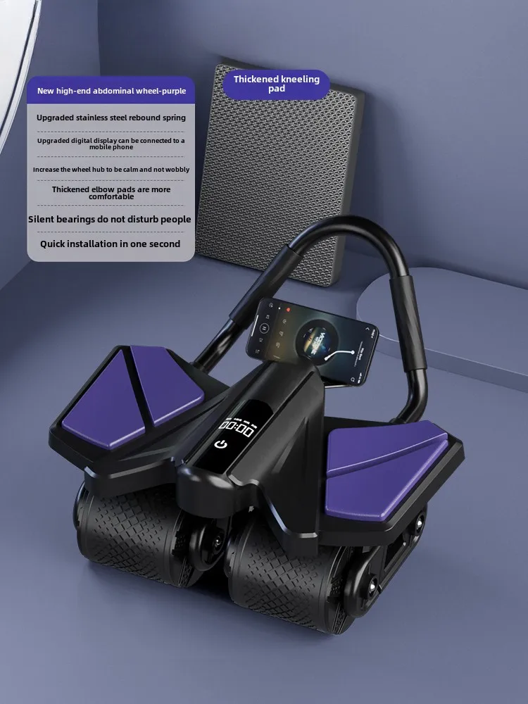 عجلة البطن الجديدة معدات تمارين عجلة البطن الذكية #2