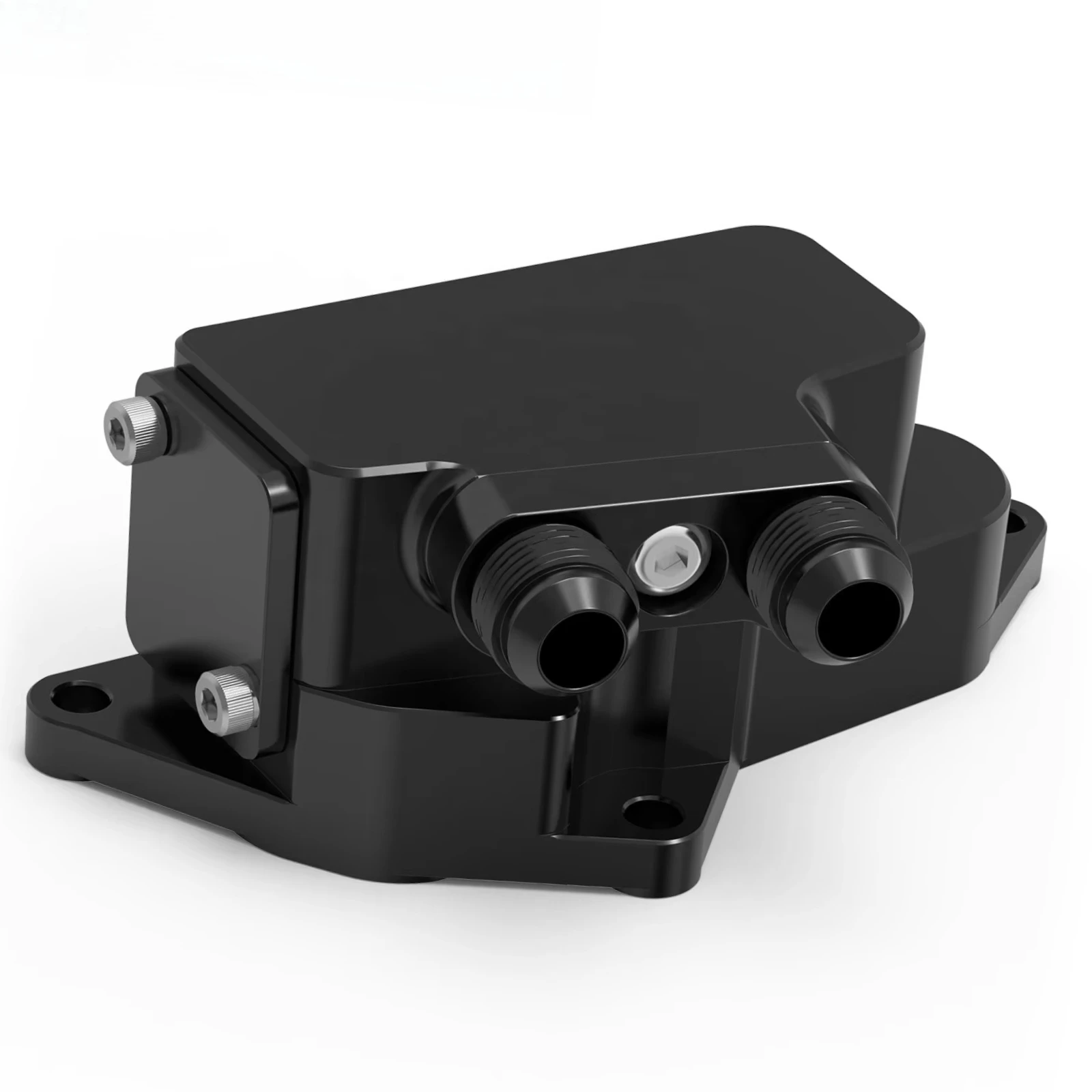 

Aluminium6010-T6 Oil Cooler Thermostat Housing Upgraded Adapter for BMW E90 E92 335i 135i 1M N54 N55 11427573212 11 42 7 573 212