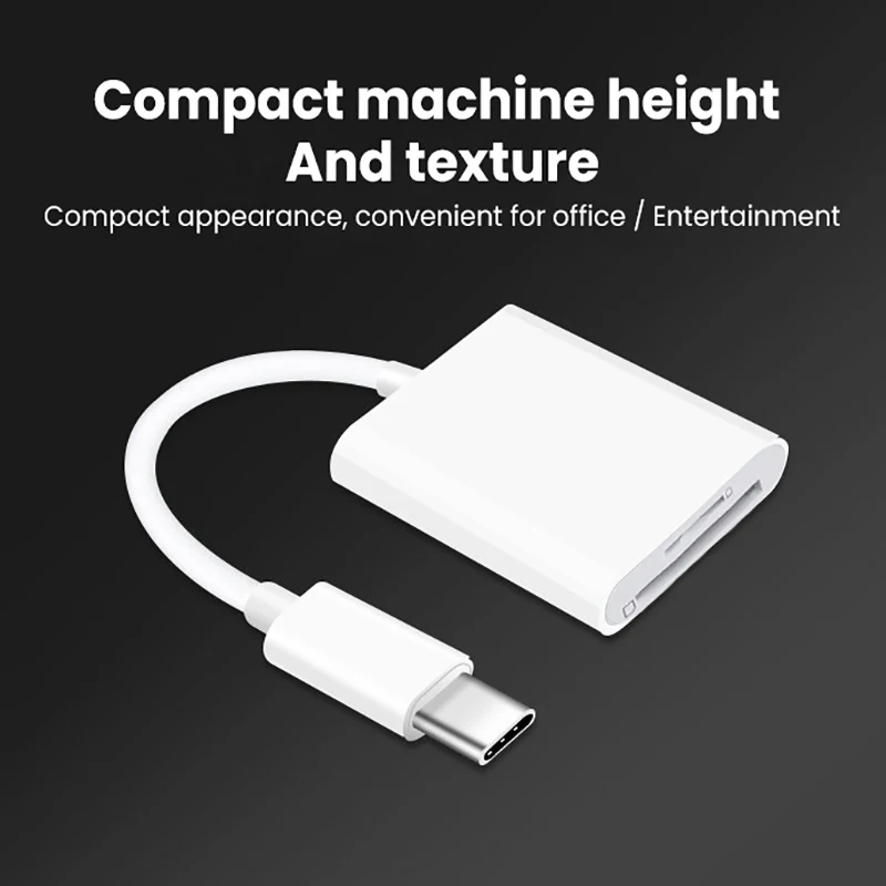 USB Type C Card Reader To SD TF Connection Smart Memory Camera Photo Transfer Adapter For Samsung Huawei Xiaomi Phone Accessorie