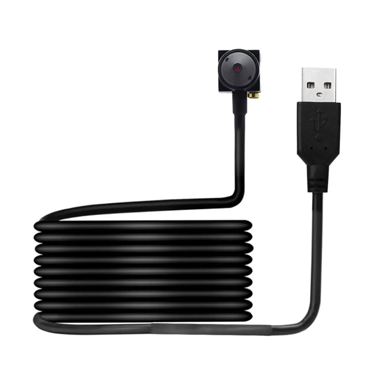 

1080P HD Webcam Mini USB Camera Webcam with 3.7mm Lens for PC CCTV Outdoor Camcorder Security Video Camera