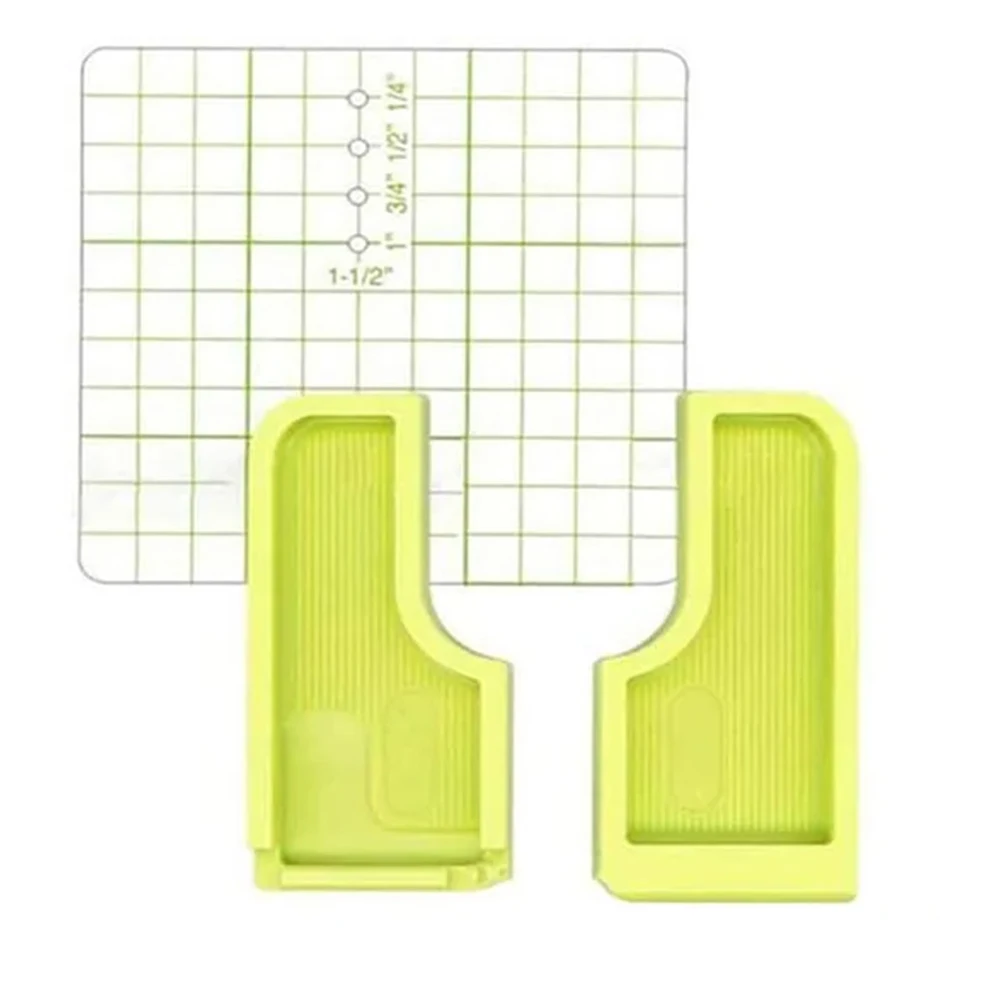 6-in-1 Stick Stitch Guide Plastic Sewing Seam Guide Positioning Plate MultiFunctional Measure Keeper Sewing Accessorie ST-A22