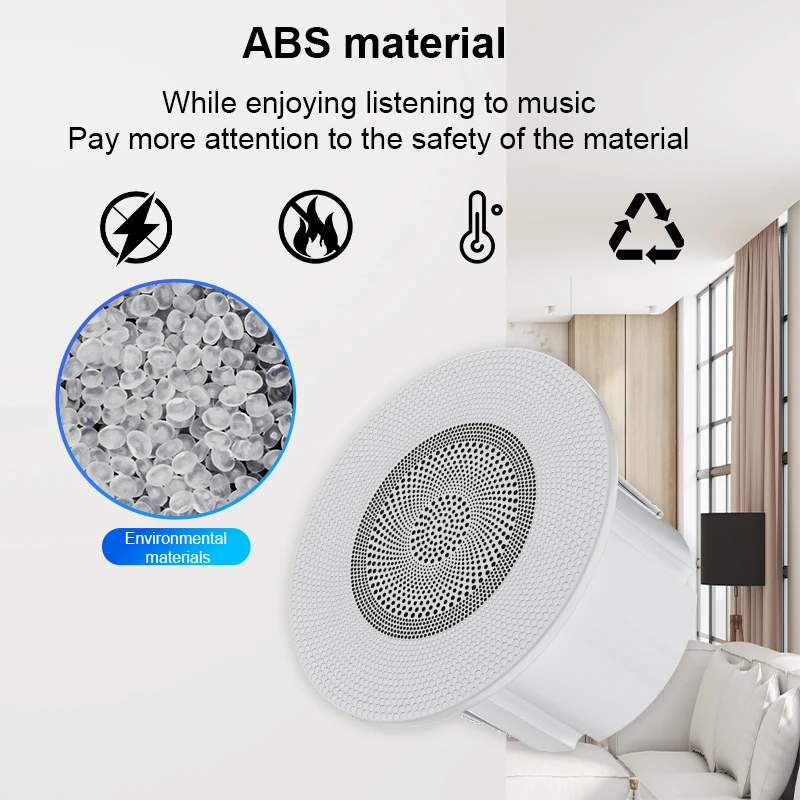 Wholesale 3 Inch Ceiling Speaker 4 Ohms 10W With Rimless Opening hole 75-80mm for Home Theater Passive Ceiling Speaker
