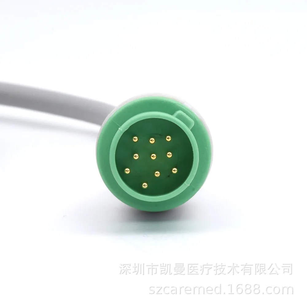 

Compatible with Helig ECG Monitors, Integrated Cable, Five-lead Wire Clamp Type