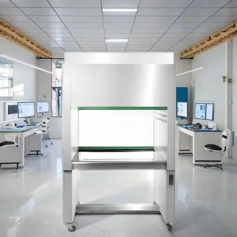 

One person vertical laminar flow cabinet cleaning table, double-sided