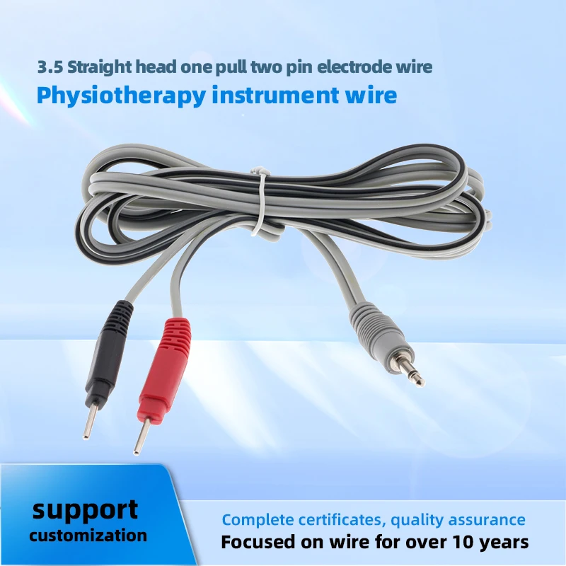 

One to two needle electrode wire 3.5-head needle and thread insertion medium frequency therapy device electrotherapy output wire