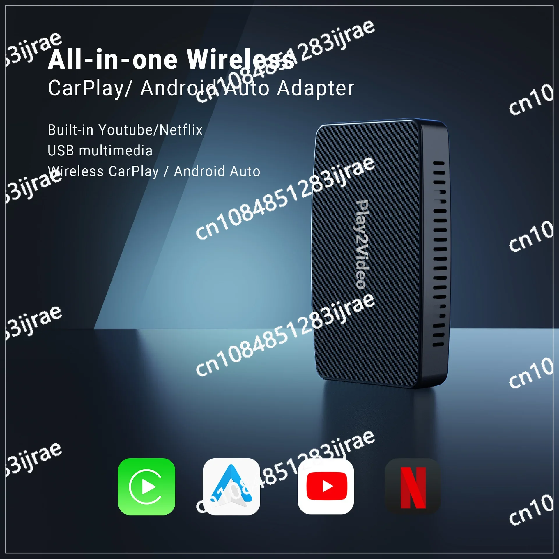 

Car Smart Box Youtube Wired Screen Projection To Wireless Carplay Interconnected Dsp Box Androidauto