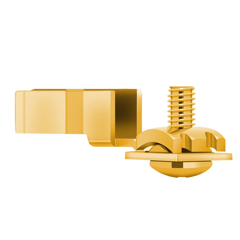 HIFI M102G/F102G 99.998% النحاس النقي 24K لوحة الذهب الولايات المتحدة التيار المتناوب قابس طاقة IEC320 C13 موصل للصوت لتقوم بها بنفسك كابل الطاقة الرئيسي