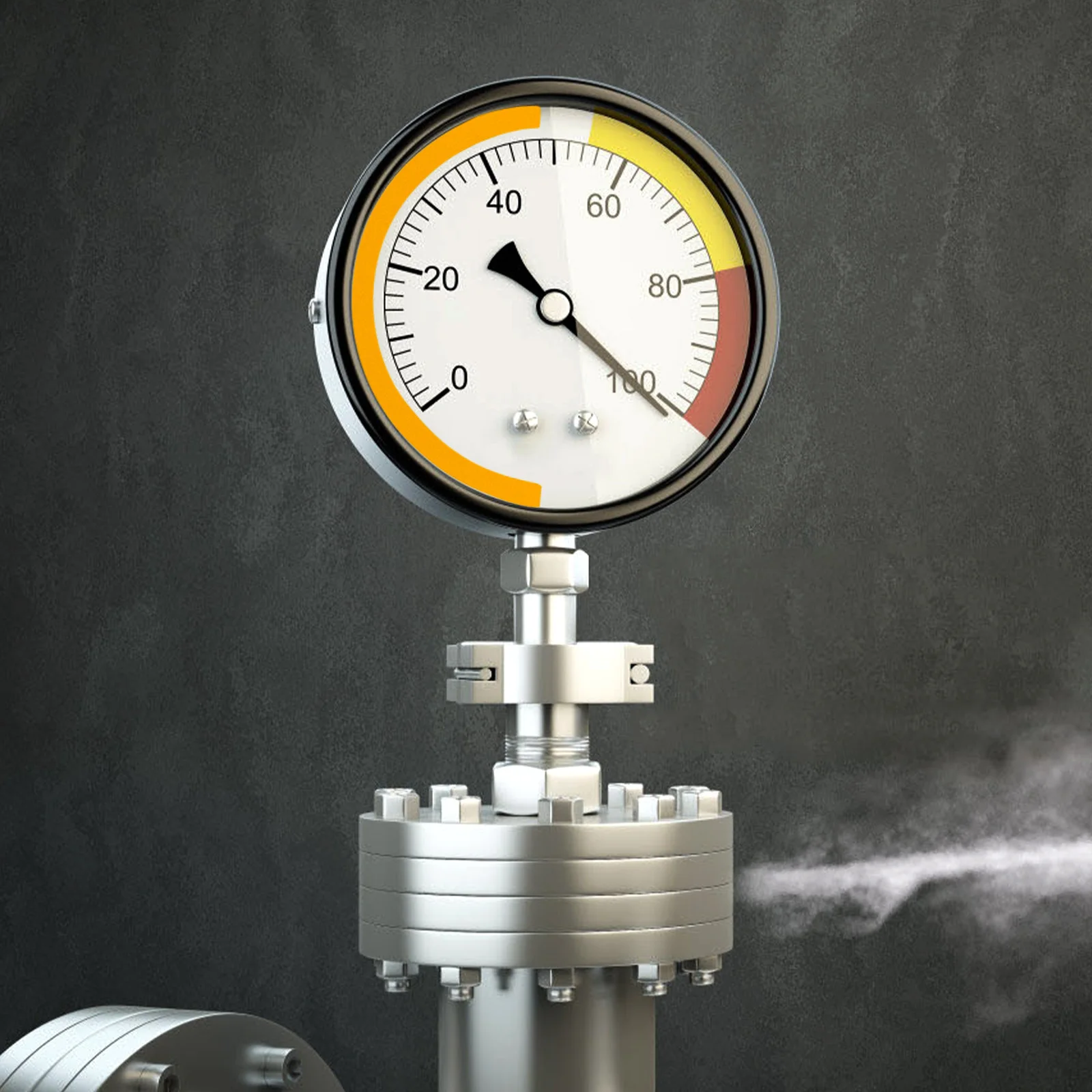 

7 Sheets Pressure Gauge Indication Stickers Adhesive Labels for Pressure Gauge Safety Efficiency Equipment