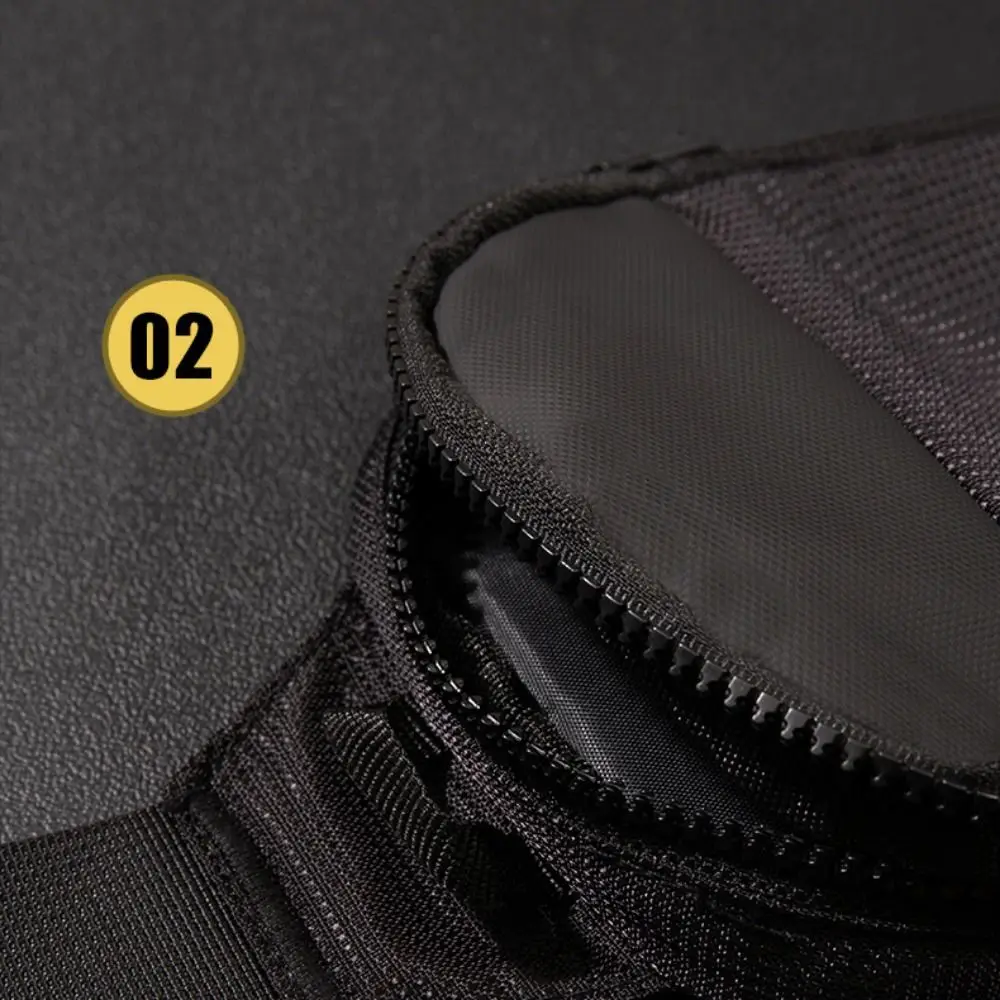 Trendy Waterproof Crossbody Slings Bag Portable Oxford Mobile Phone Bag Unisex Mini Chest Bag for Outdoor