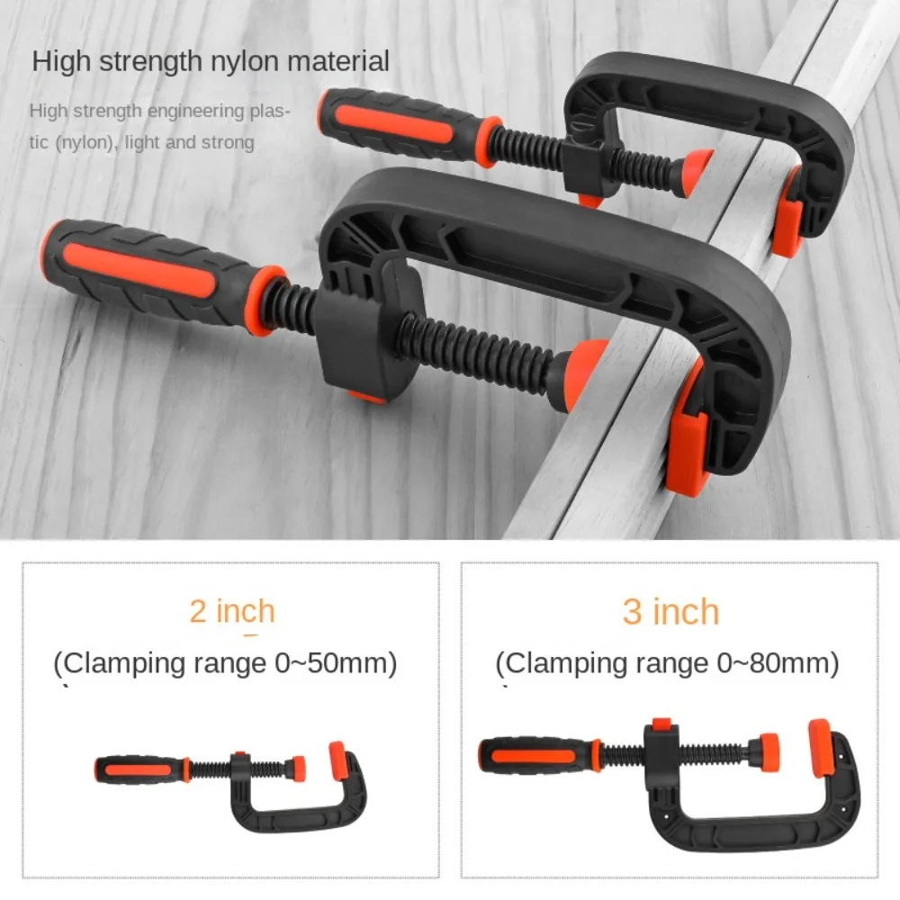 New 10-80mm Cabinet Installation Clamp Portable Hardware Woodworking Clamp Adjustable Hardware Jig Woodworking