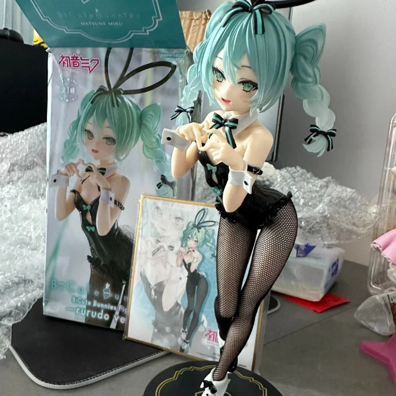 Hatsune Miku Judai kelinci anak perempuan, koleksi boneka figur aksi Pvc asli biute Bunnies mewah hadiah boneka