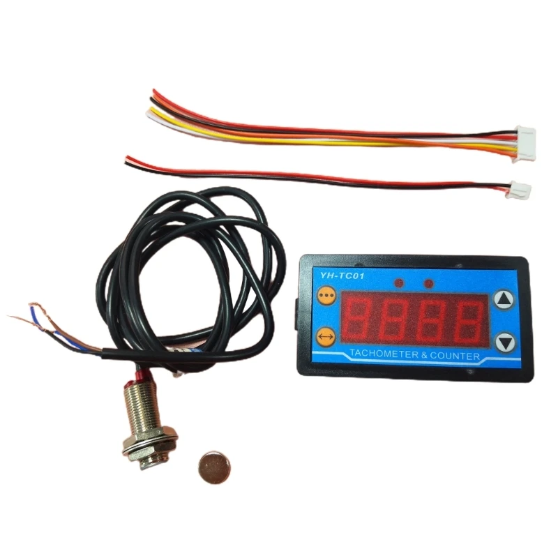 

RPM-Meter LCD-Display Engine Tach-Hour Meter Tachometer Gauge for Car-Motorcycle Dropship