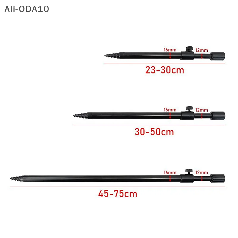 

【ODA10】1Pc 2025 Extending Aluminum Alloy Fishing Bankstick Adjustable Carp Fishing Bank Stick Fishing Rod Pod Rest Bite Alarm