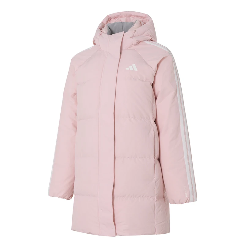 

Adidas Women's down Jacket Winter Duck down Casual Wear Windproof Warm Comfortable Coat Mid-Length Jacket Kc2484
