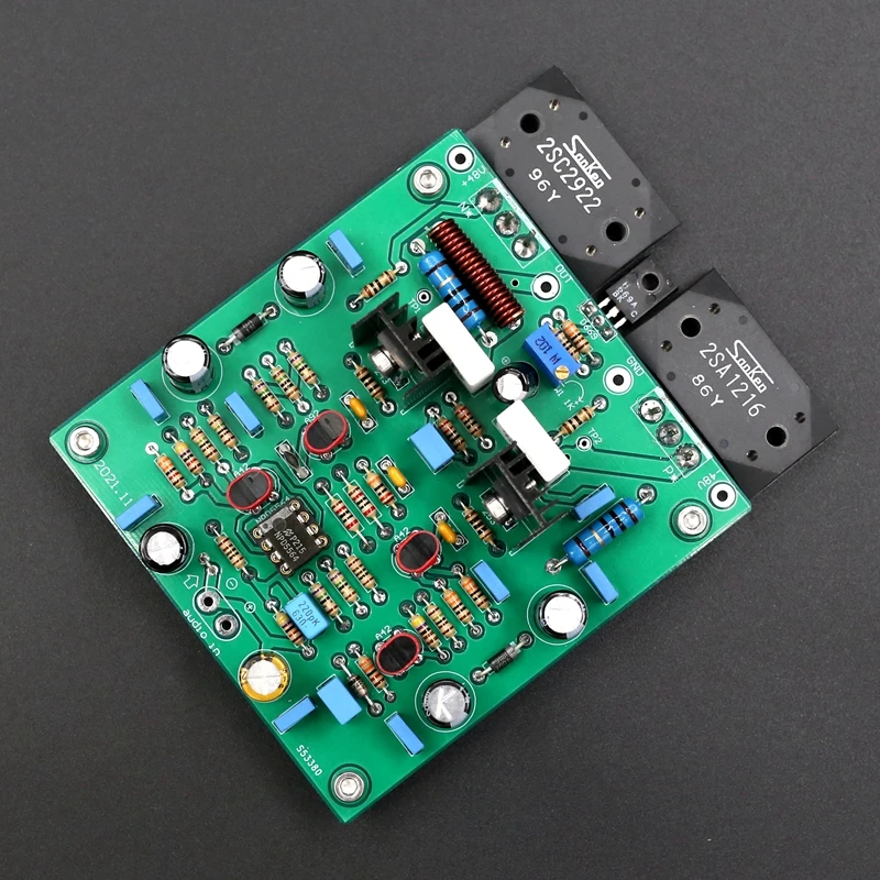 

Assembled hifi mono amplifier board base on Goldmund amp circuit