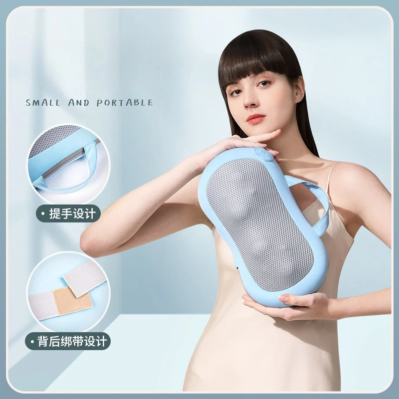 New Cervical Massage Pillow Charging Neck Waist Massager Fully Automatic Back Multi-functional Home Car Massager Massage Pillow