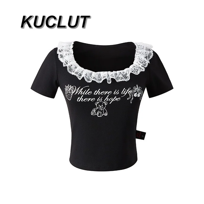 Traje informal de verano, subcultura de estilo japonés, conjunto de camiseta y falda de manga corta para niñas, conjuntos de 2 piezas, trajes para mujer