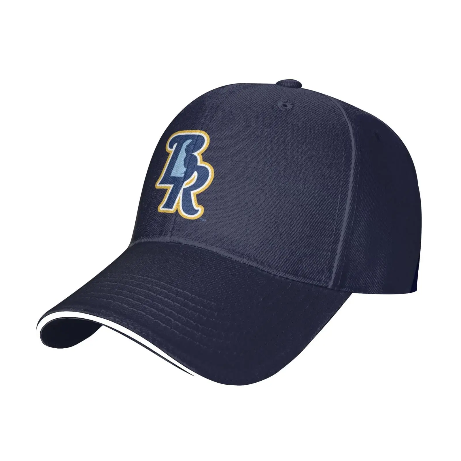 Wilmington gorra de béisbol ajustable para hombre y mujer, gorro de béisbol clásico, estilo sandwichera con diseño de Rocas azules, Unisex