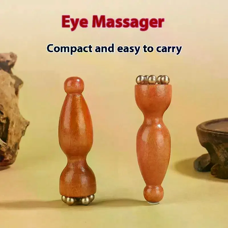 Brass Lotus Eye Massage Stick Facial Gua Sha Tool Handheld Tool For Eye Relaxation And Meridian Acupressure Massage