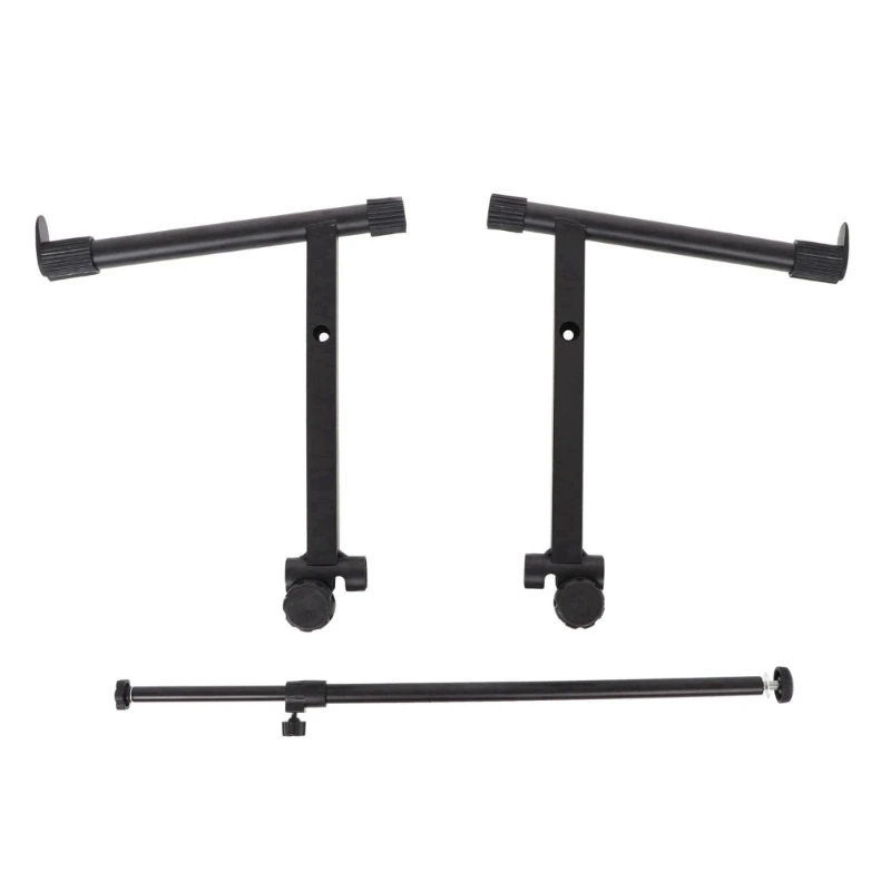 Adjusted Electronic Piano Second Tiers Stand Piano Keyboard Stand Electric Piano Holder Adjustable Stable Keyboard Rack